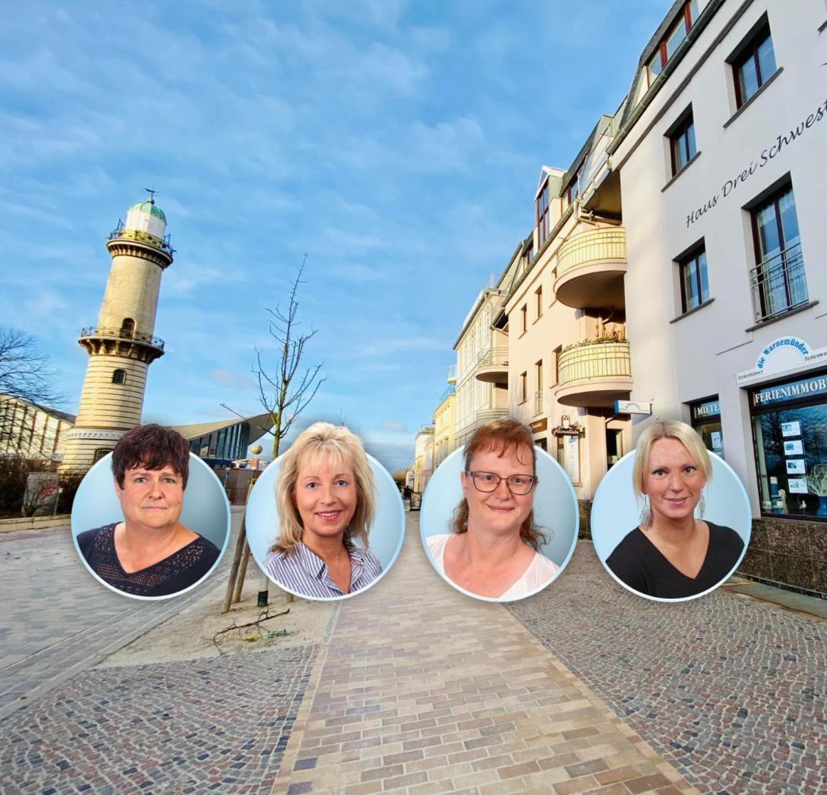 Doppelzimmer Rondell, Direkt Am Alten Strom Rostock Esterno foto